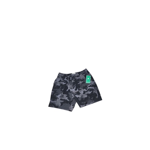 Flint Park Men's Black Camo Court Shorts | Size L - Picture 2 of 3